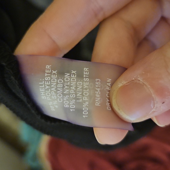 Tommy Hilfiger Black Lace Sleeve Midi Dress. NWOT - Picture 6 of 7